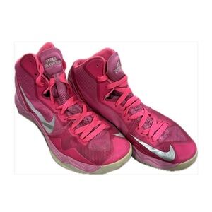 😎 Men’s Nike Hyper Disruptor Pink High tops in pink/grey in good condition